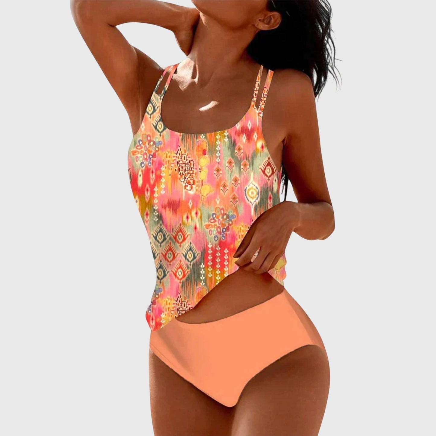 Azalea | Women’s Printed Tankini Swimwear Set