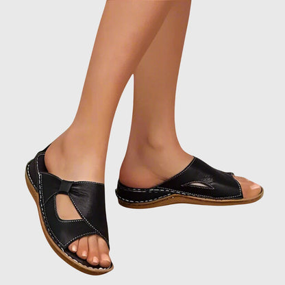 Vesper | Women’s Orthopedic Cutout Slide Sandals