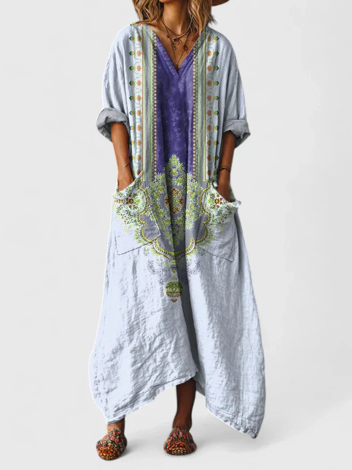 Winslow | Women’s Elegant Printed Maxi Dress
