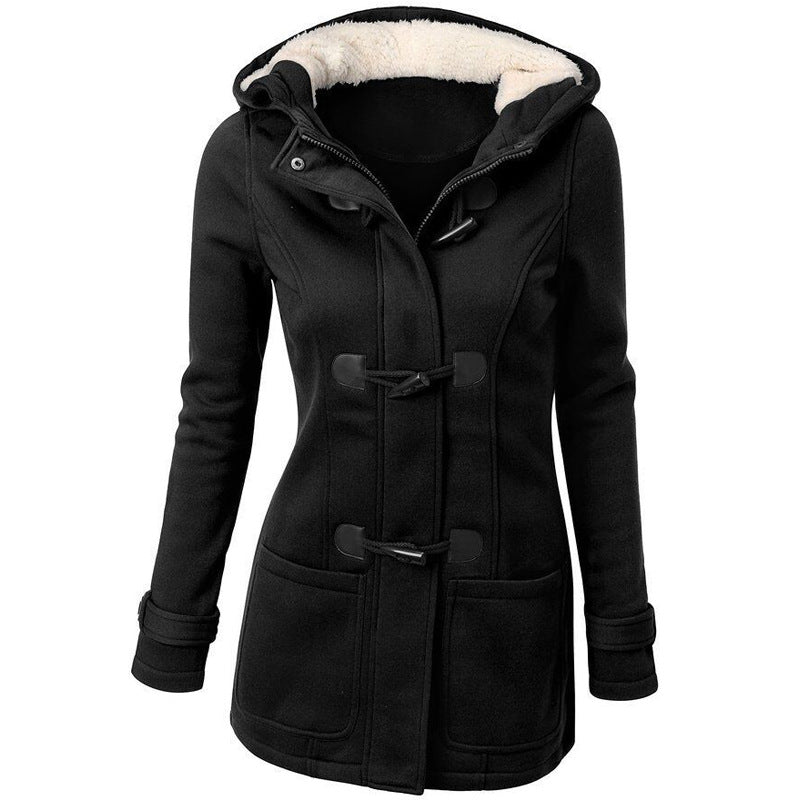 Brooke | Women’s Mid-Length Hooded Coat
