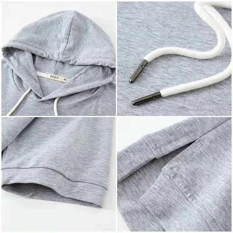 Sabrina | Women’s Short-Sleeve Hoodie with Soft Knit