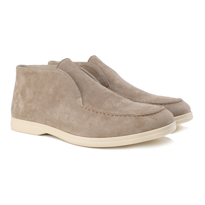 Wyatt | Men’s High Top Suede Loafers