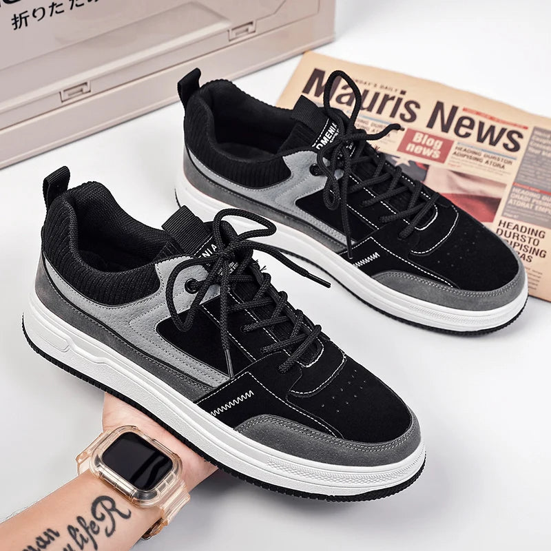 Felix | Men's Patchwork Slip-On Sneakers