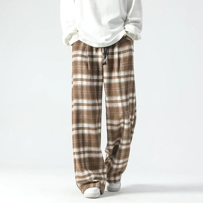 Micah | Men's Pleated Pants with Relaxed Fit