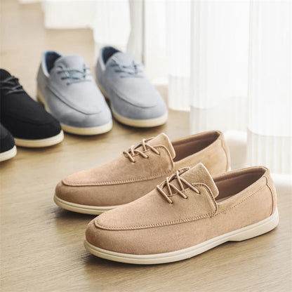 Grant | Men’s Lace-Up Suede Loafers