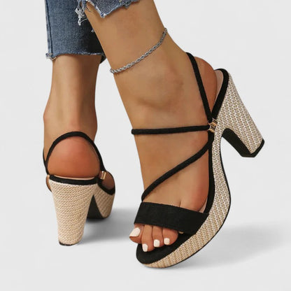 Antoinette | Women’s Sophisticated Strappy Platform Heels