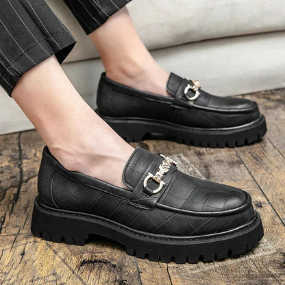 Gab | Men's Chain Detail Loafers