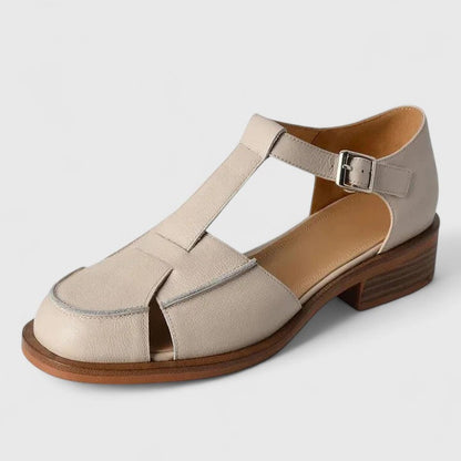 Daphne | Women’s Buckle Strap Closed Toe Sandals