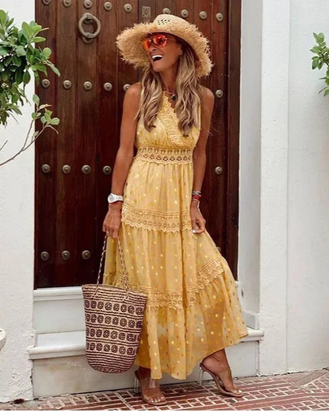 Carmen | Women’s Printed Summer Maxi Dress