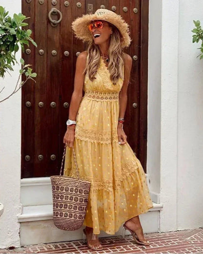Carmen | Women’s Printed Summer Maxi Dress