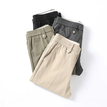 Lucas | Men’s Tailored Trousers with Slim Fit