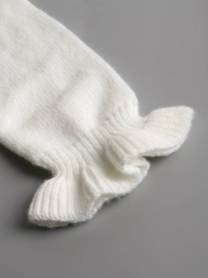 Fenella | Women’s Ruffle Blouse with Decorative Buttons