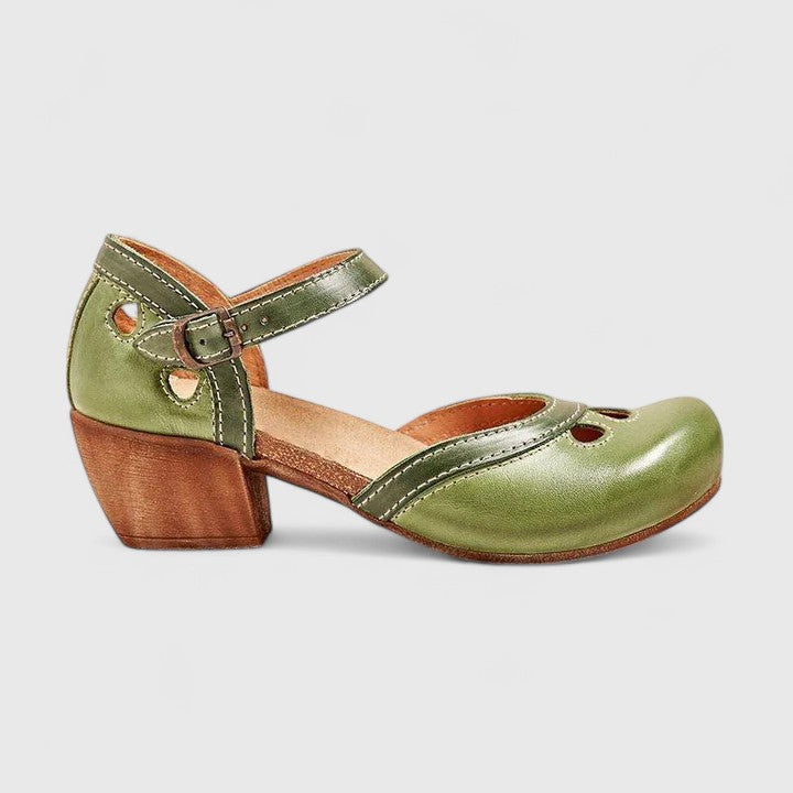 Zariah | Women’s Orthopedic Colorblock Cutout Sandals