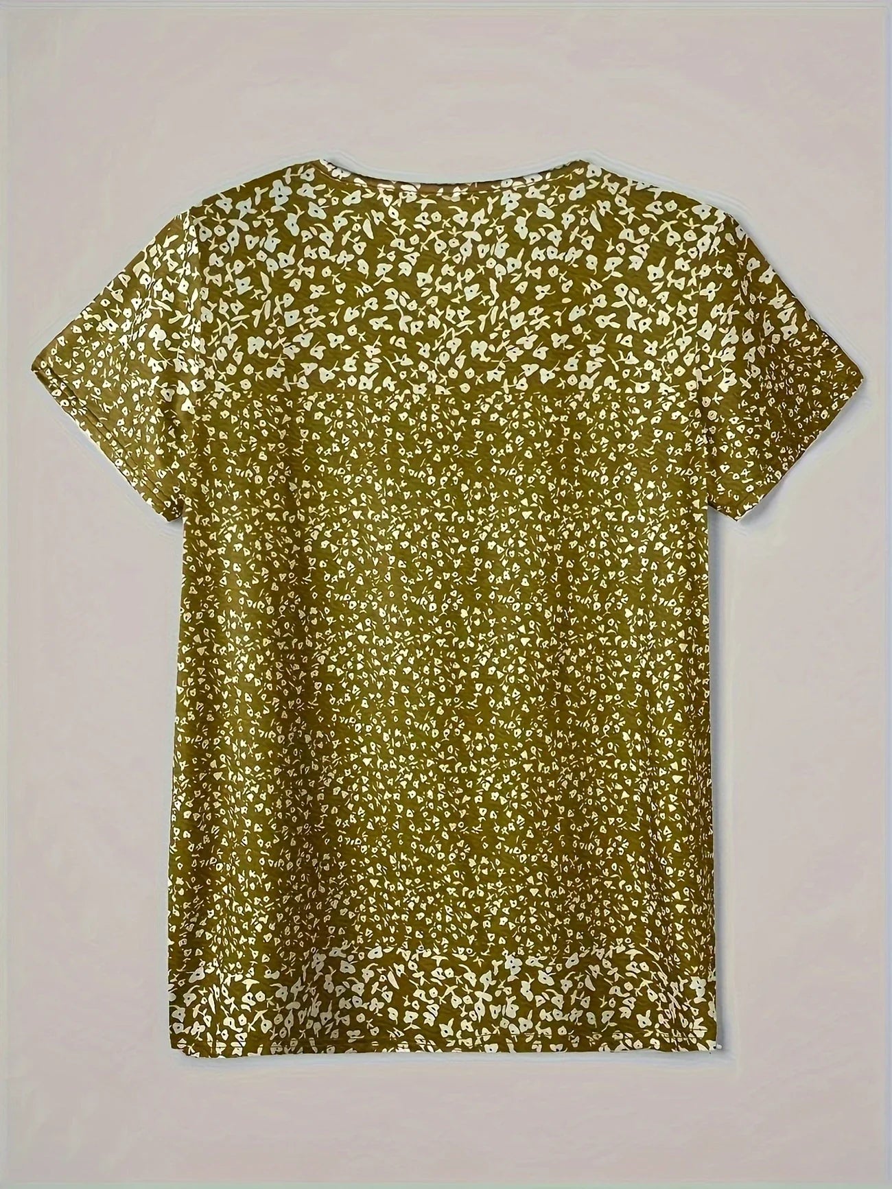 Daphne | Women’s Casual Printed Short Sleeve Blouse