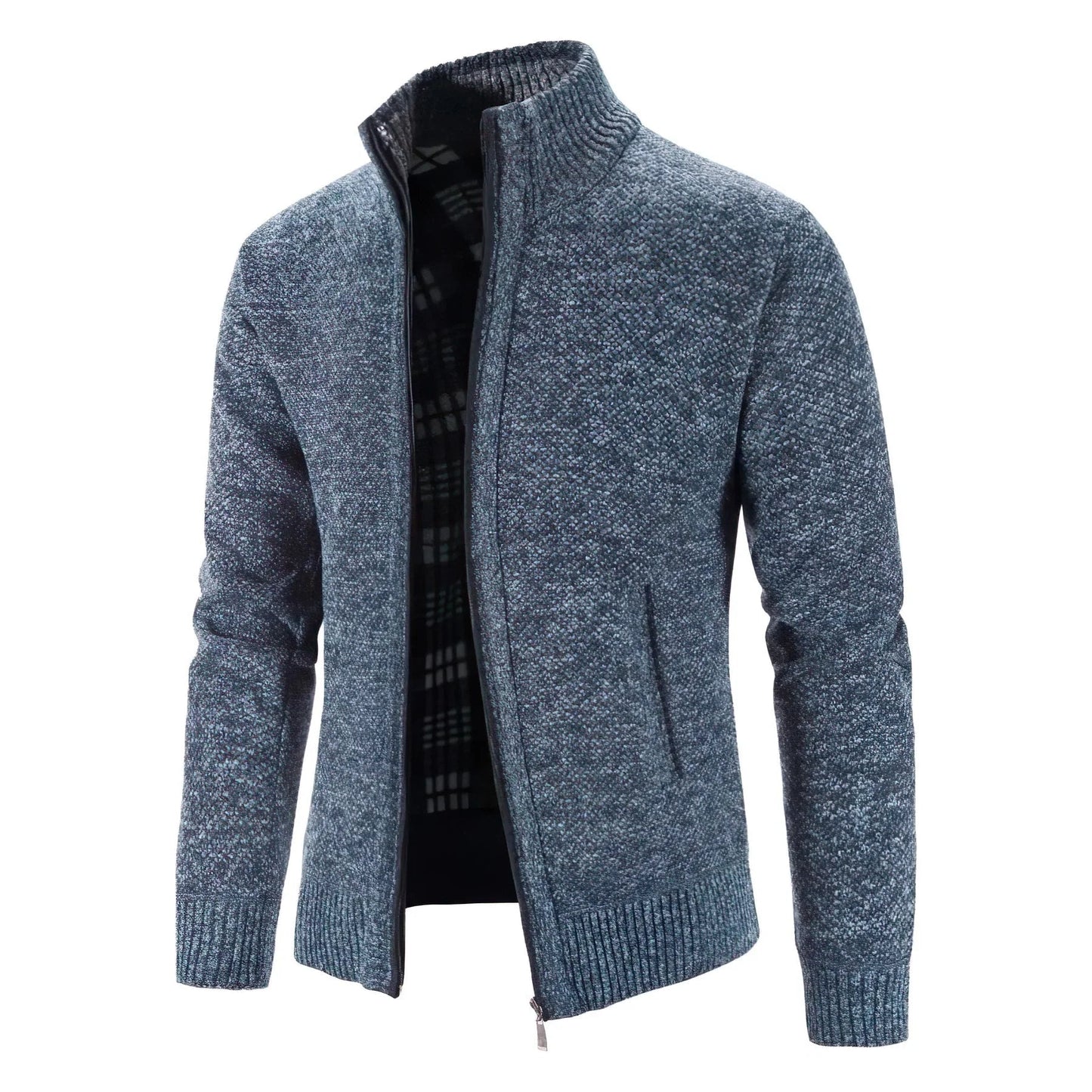 Jonathan | Men’s Chunky Knit Zip-Up Cardigan for Autumn & Winter