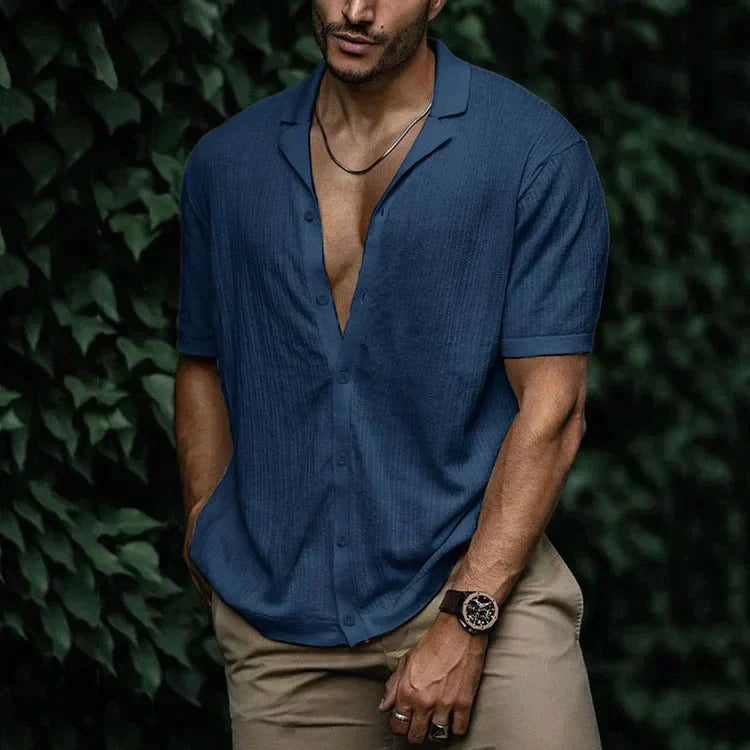 Beckett | Men’s Casual Short Sleeve Button Up Shirt