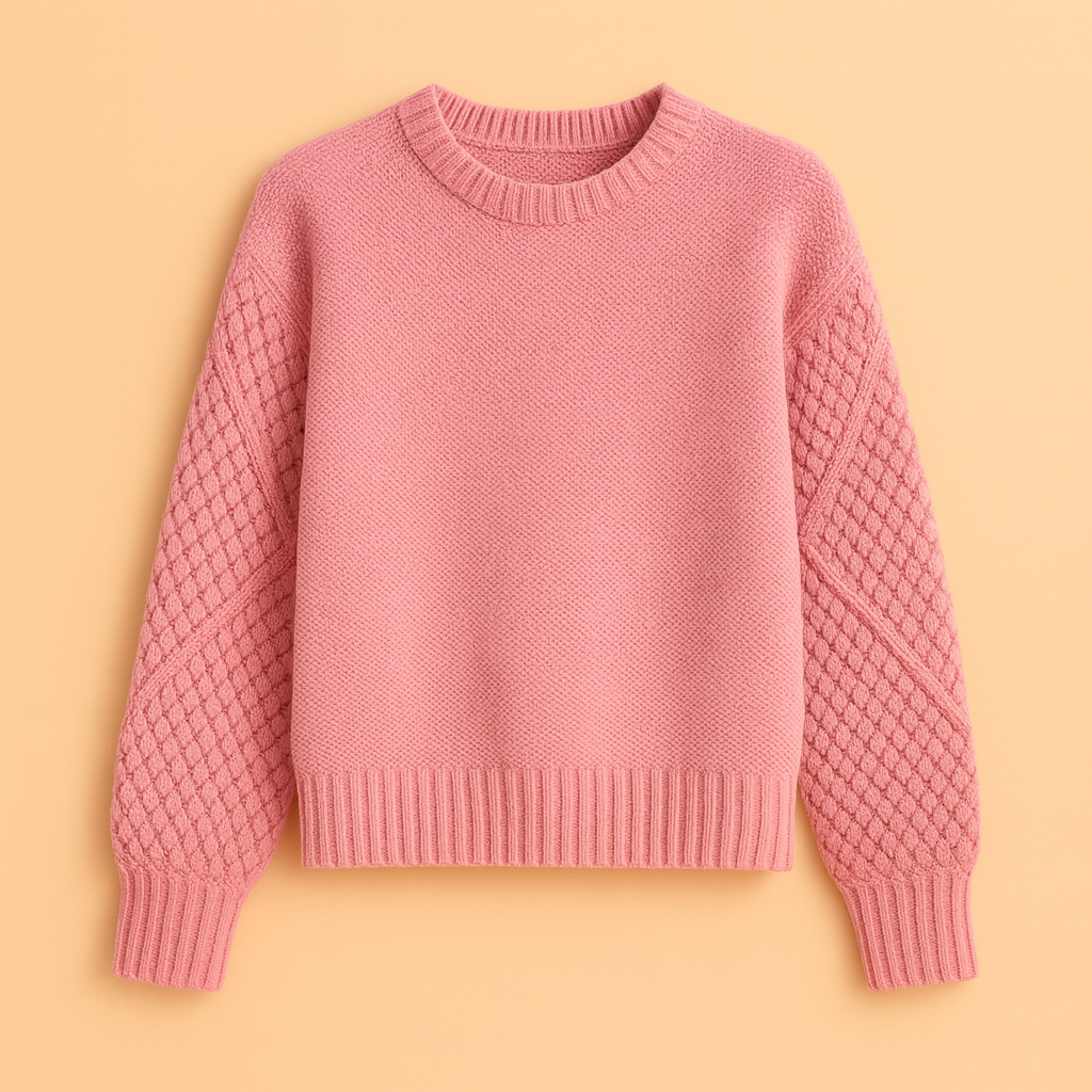 Tessia | Women’s Knitted Jumper with Unique Detailed Design