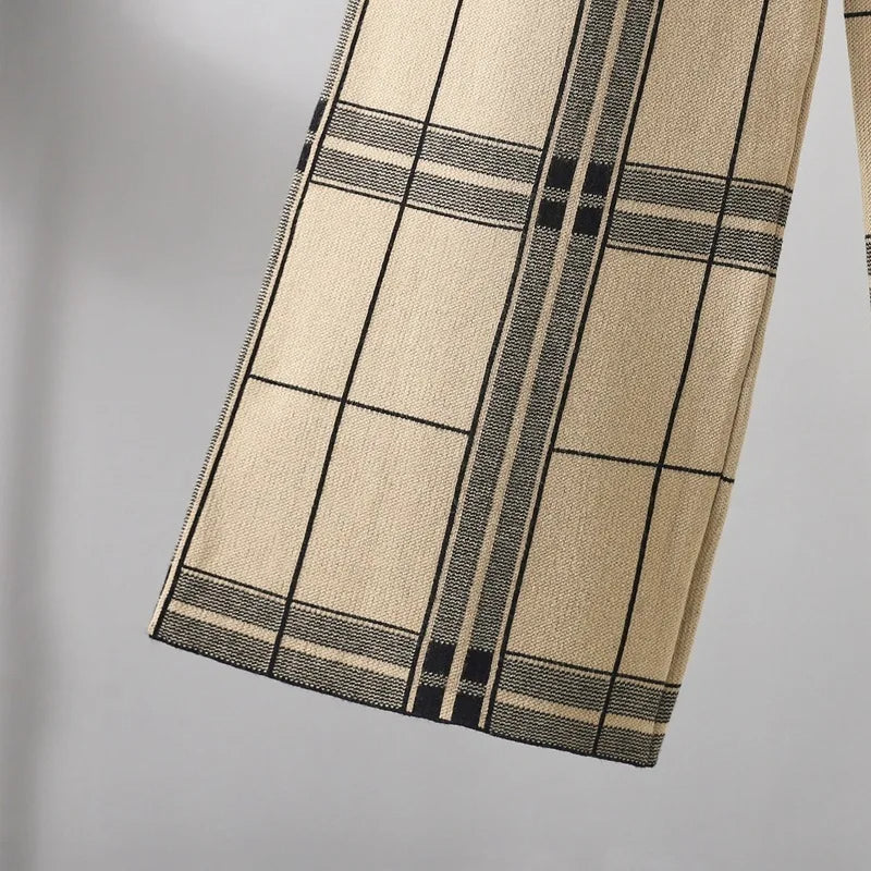 Lucinda | Women’s Plaid Palazzo Trousers