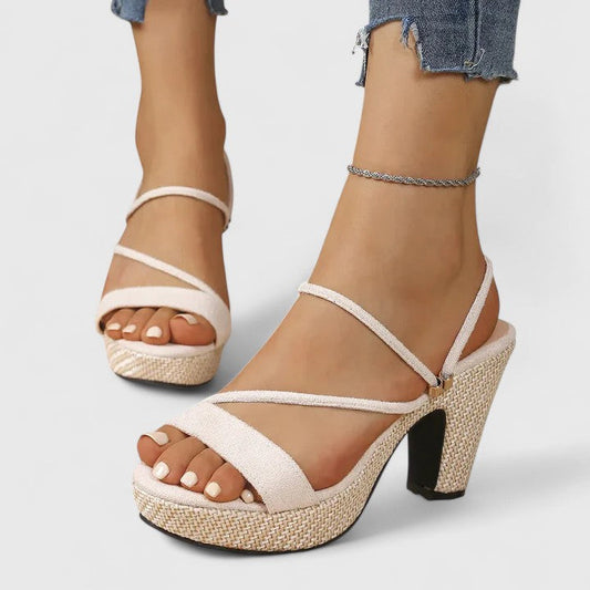 Antoinette | Women’s Sophisticated Strappy Platform Heels