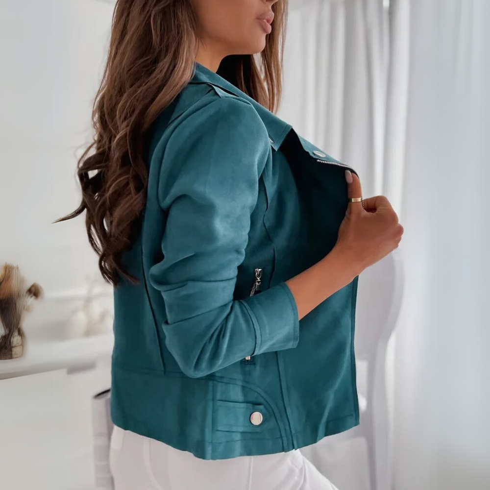 Natalia | Women’s Suede-Style Blazer