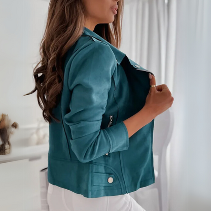 Natalia | Women’s Suede-Style Blazer