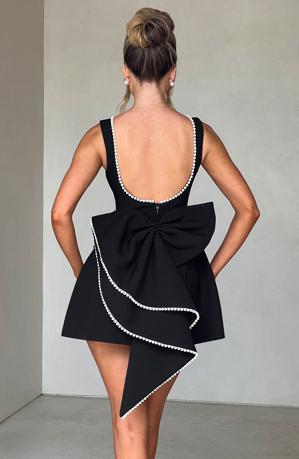 Bexley | Women’s Wedding Guest Structured Mini Dress