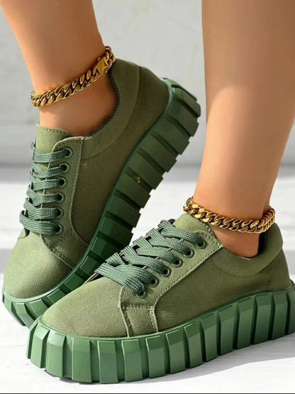 Nina | Women’s Platform Sneakers with Elevated Sole