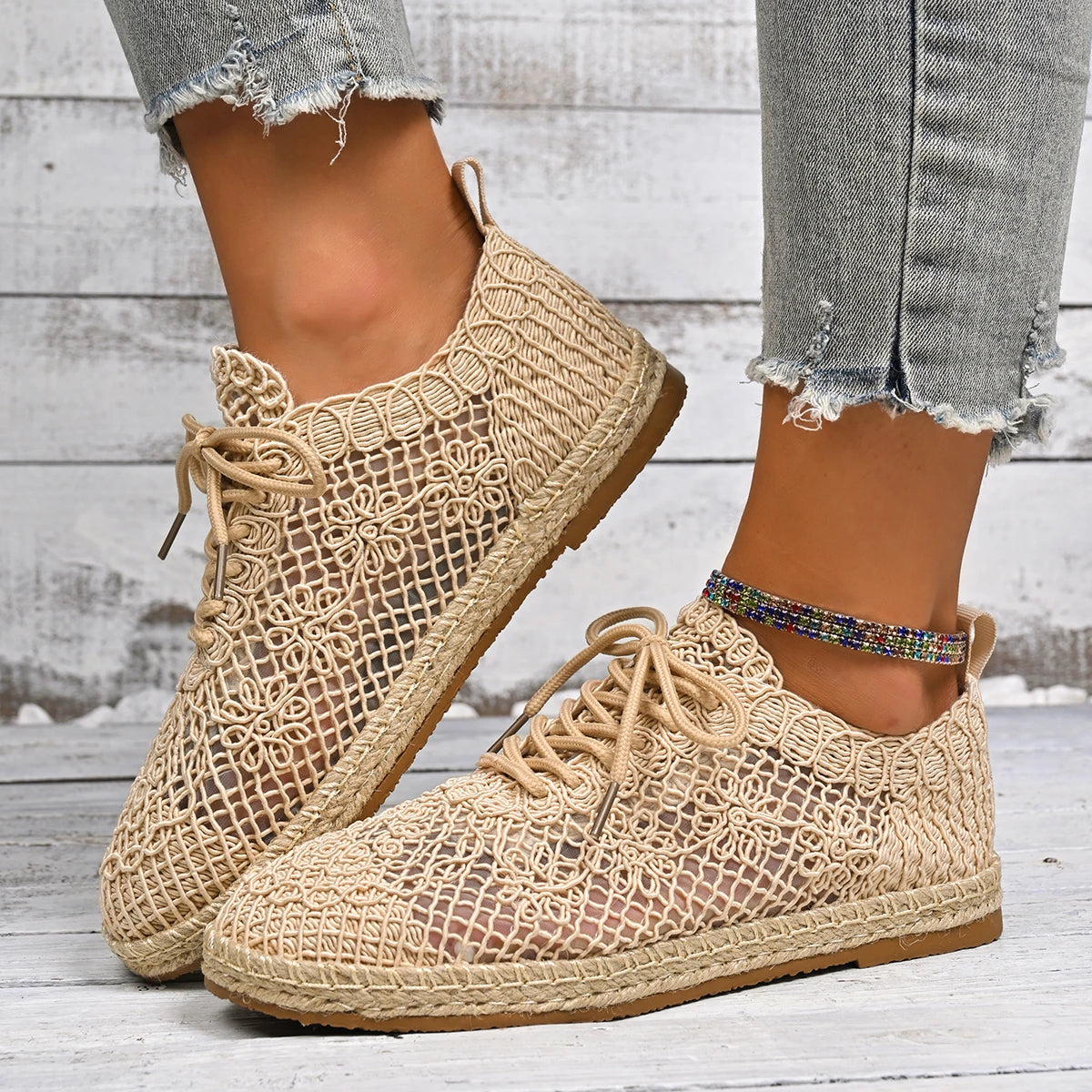 Isabella | Women’s Sneakers with Breathable Knit Texture