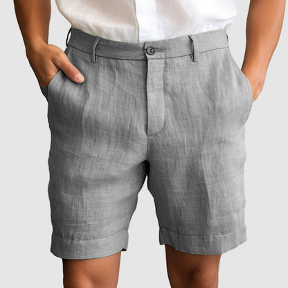 Hudson | Men’s Casual Linen Shorts with Lightweight Summer Comfort