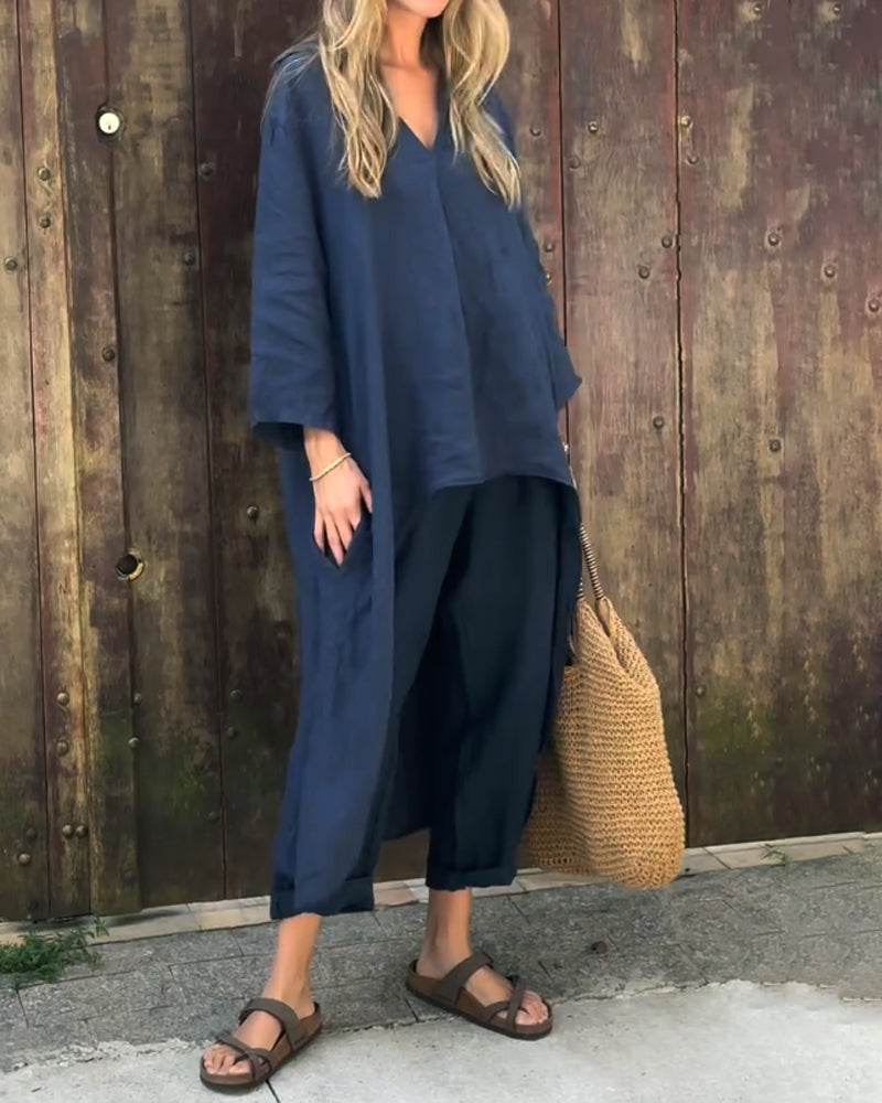 Bristol | Women’s Relaxed Long Tunic and Pant Set