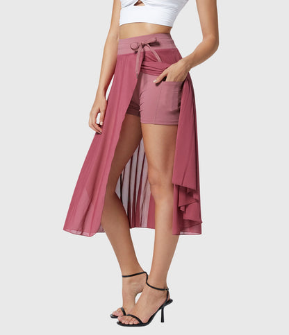 Melanie | Women’s Elegant Flowing Midi Skirt