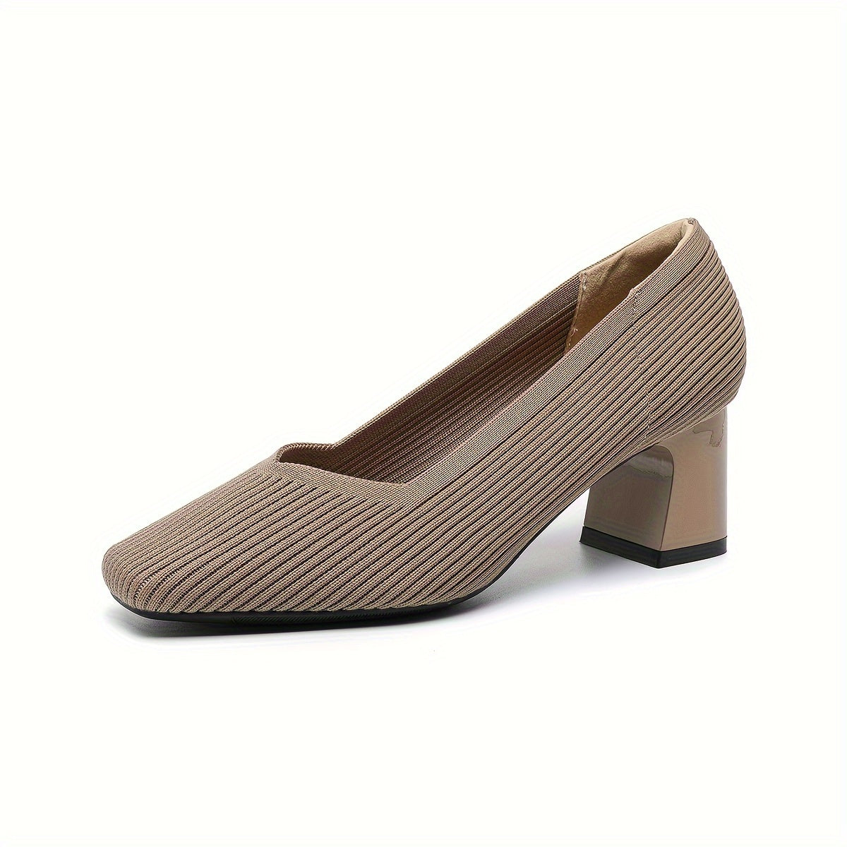 Monroe | Women’s Textured Block Heel Pumps