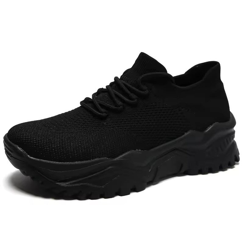 Arielle | Women’s Knitted Upper Thick-Sole Comfort Sneakers