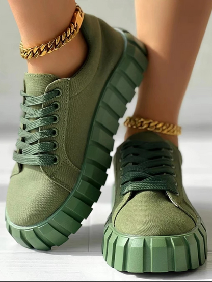 Nina | Women’s Platform Sneakers with Elevated Sole