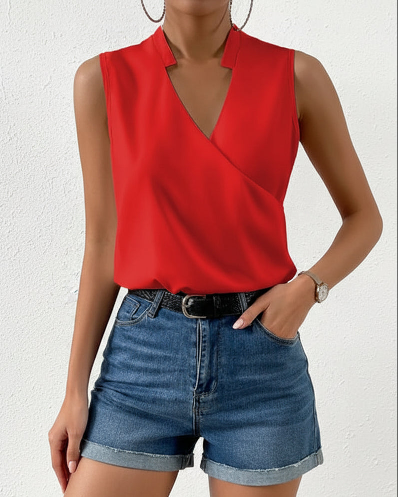 Felicity | Women’s Airy V-Neck Floral Blouse