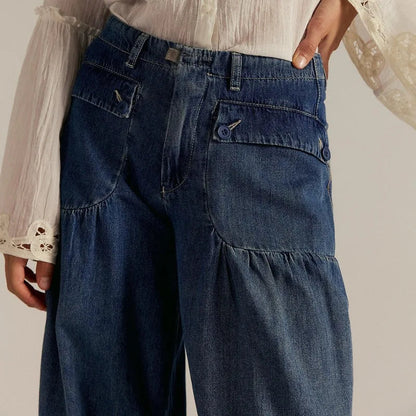 Brielle | Women’s Denim Harem Pants