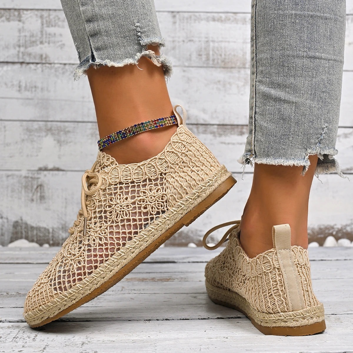 Isabella | Women’s Sneakers with Breathable Knit Texture