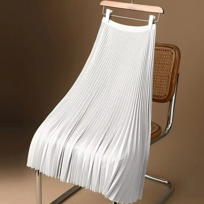 Layla | Women’s Pleated Midi Skirt with Flowing Elegant Silhouette