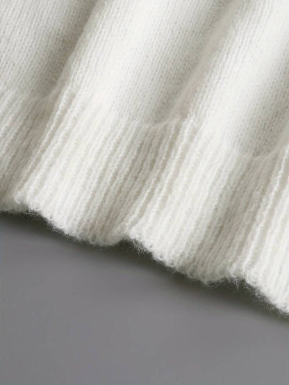 Fenella | Women’s Ruffle Blouse with Decorative Buttons