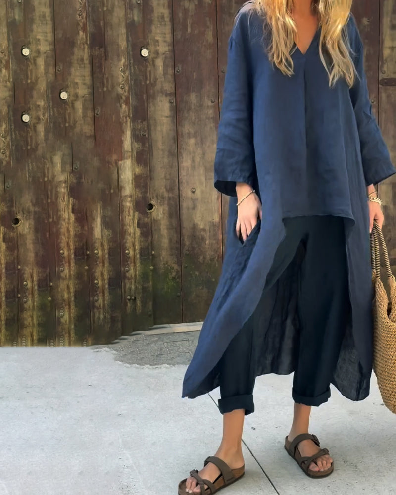 Bristol | Women’s Relaxed Long Tunic and Pant Set