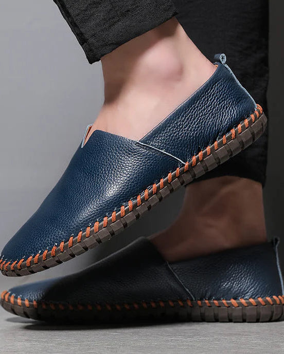 Callahan | Men’s Hand Stitch Slip On Loafers