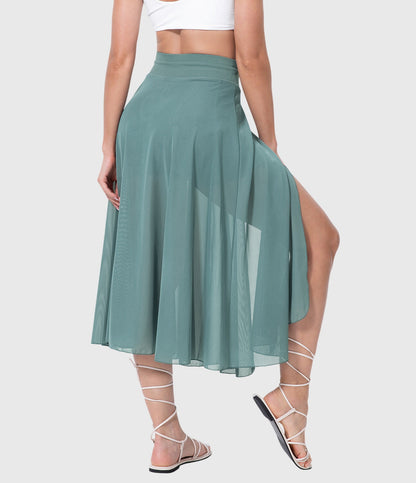 Melanie | Women’s Elegant Flowing Midi Skirt