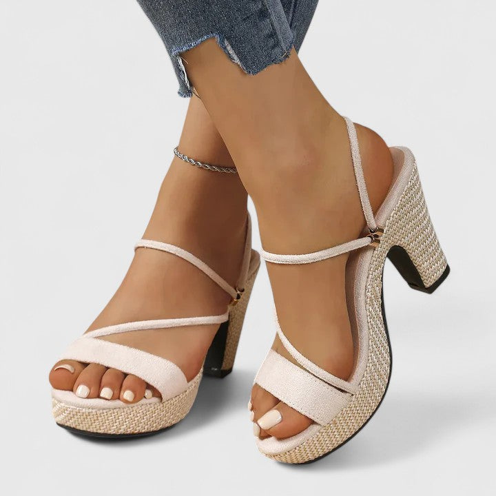 Antoinette | Women’s Sophisticated Strappy Platform Heels