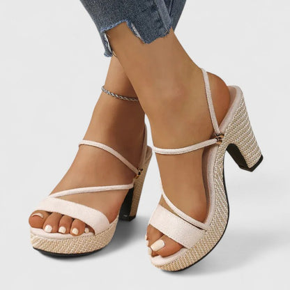 Antoinette | Women’s Sophisticated Strappy Platform Heels