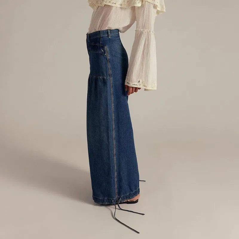 Brielle | Women’s Denim Harem Pants