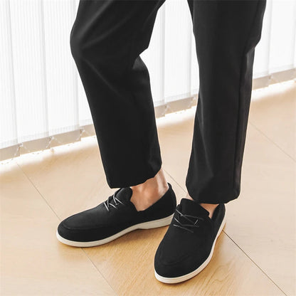 Grant | Men’s Lace-Up Suede Loafers