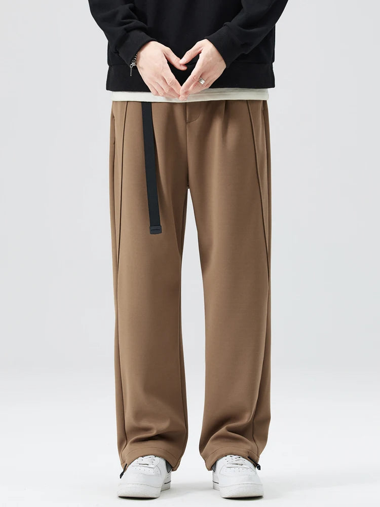 Coleman | Men’s Stylish Wide-Leg Trousers with Relaxed Fit