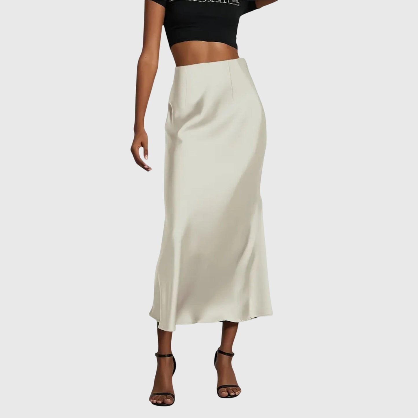 Liora | Women’s Satin Maxi Skirt