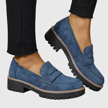 Sloane | Women’s Timeless Suede Penny Loafers