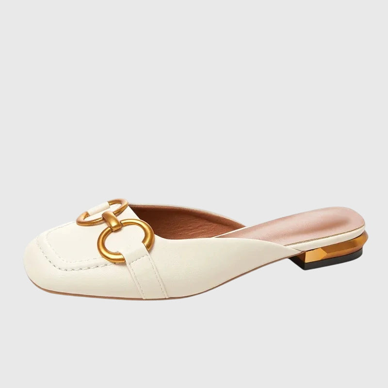 Brynn | Women’s Buckle Detail Slip-On Sandals